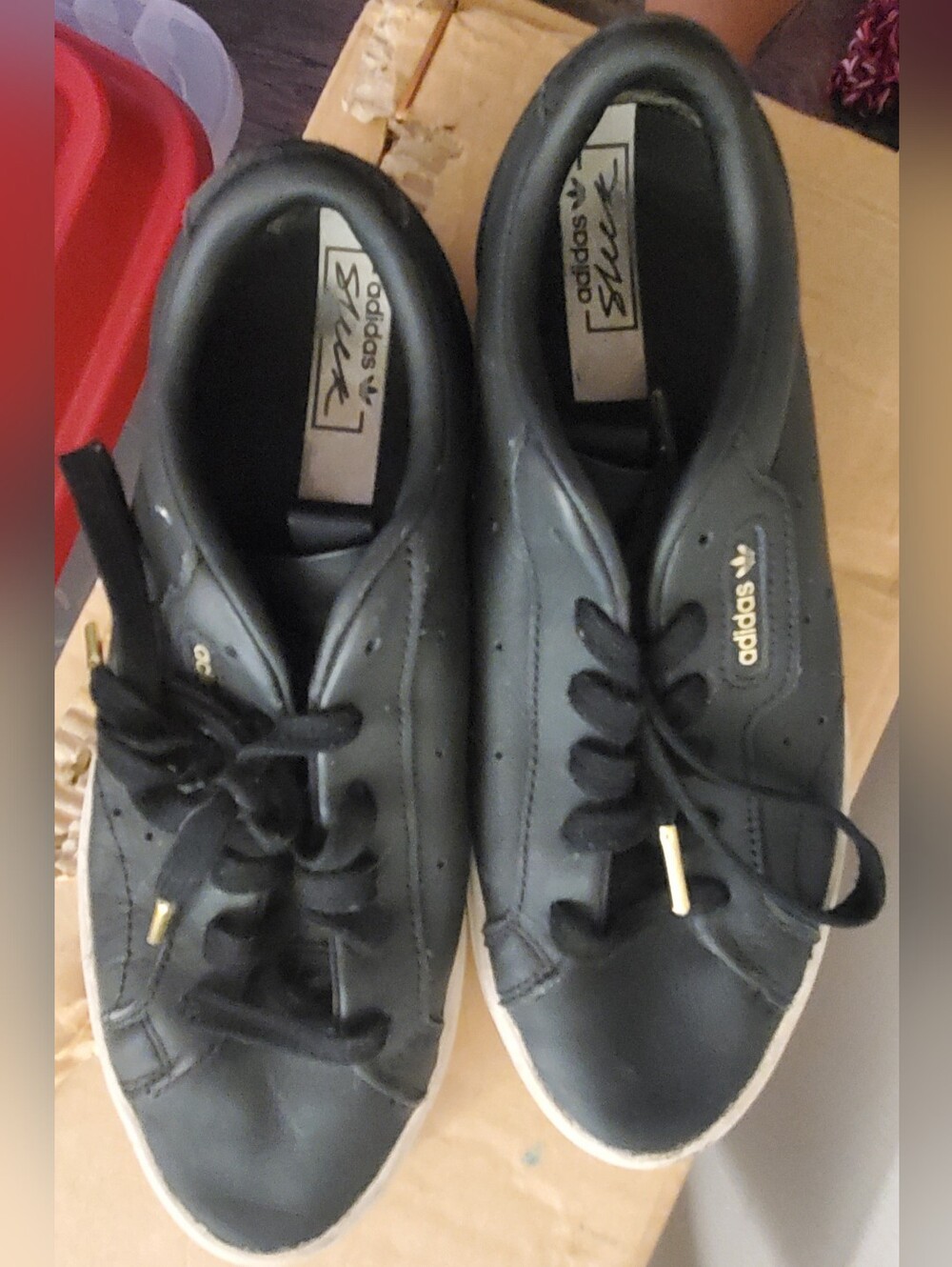 Black Adidas Sleeks